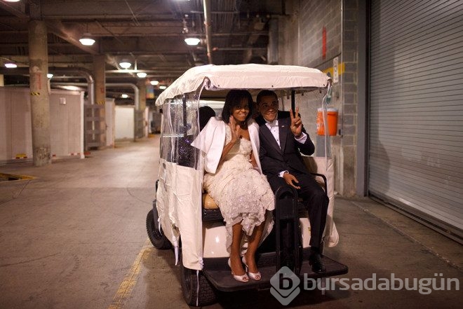 Barack ve Michelle Obama'nın 15 karede aşkları
