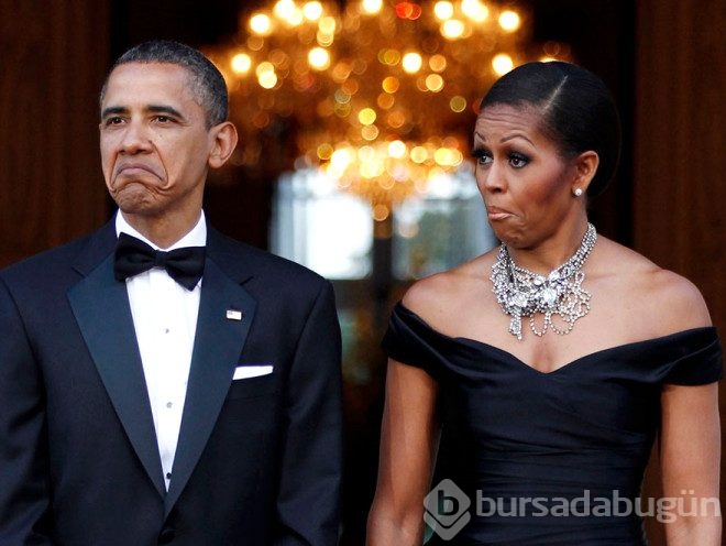 Barack ve Michelle Obama'nın 15 karede aşkları
