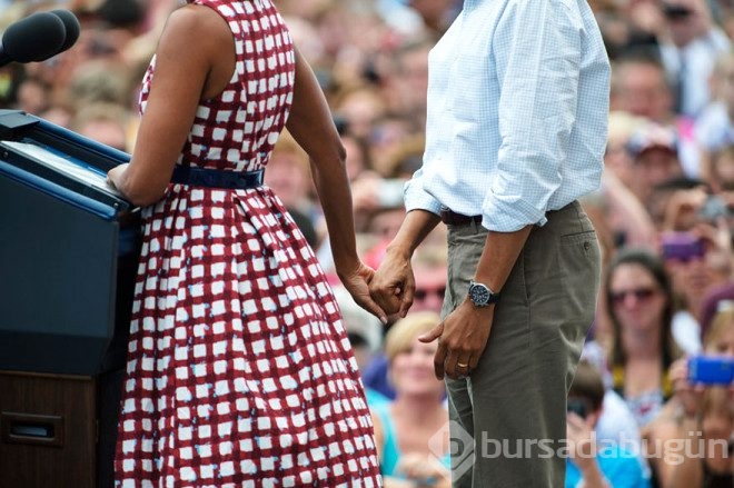 Barack ve Michelle Obama'nın 15 karede aşkları