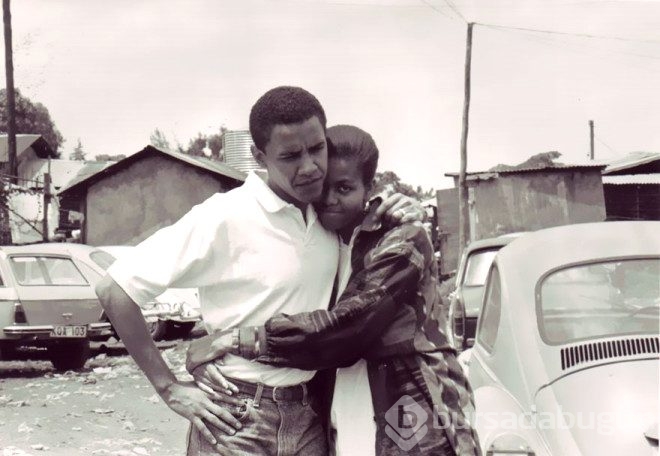 Barack ve Michelle Obama'nın 15 karede aşkları