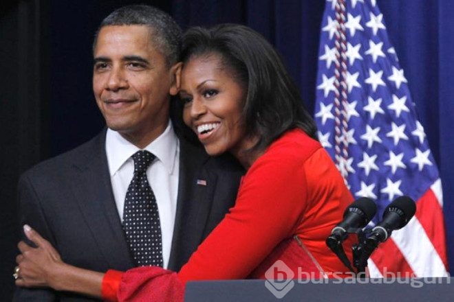 Barack ve Michelle Obama'nın 15 karede aşkları