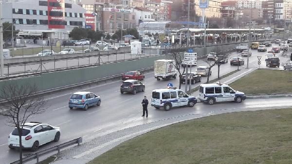 Bursa'da FSM Bulvarı'nda bomba paniği