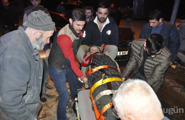Bursa'da zincirleme kaza: 2 yaralı 