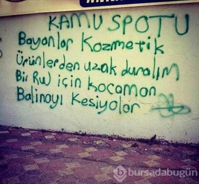 İşte en güzel duvar yazıları!