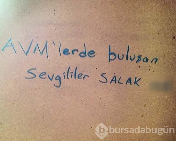 İşte en güzel duvar yazıları!