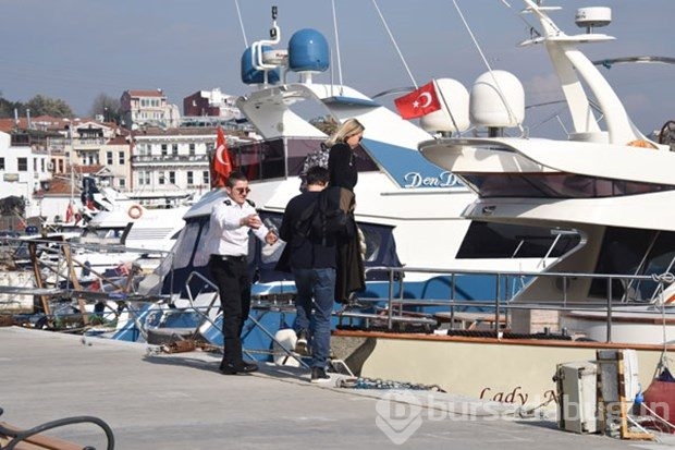 Mirkelam ve Aysen Sabancı'nın Boğaz keyfi