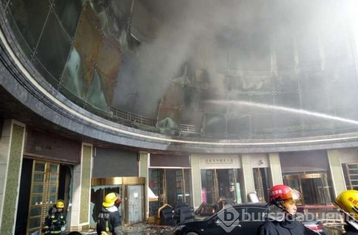Çin'de otel yangını: 10 ölü