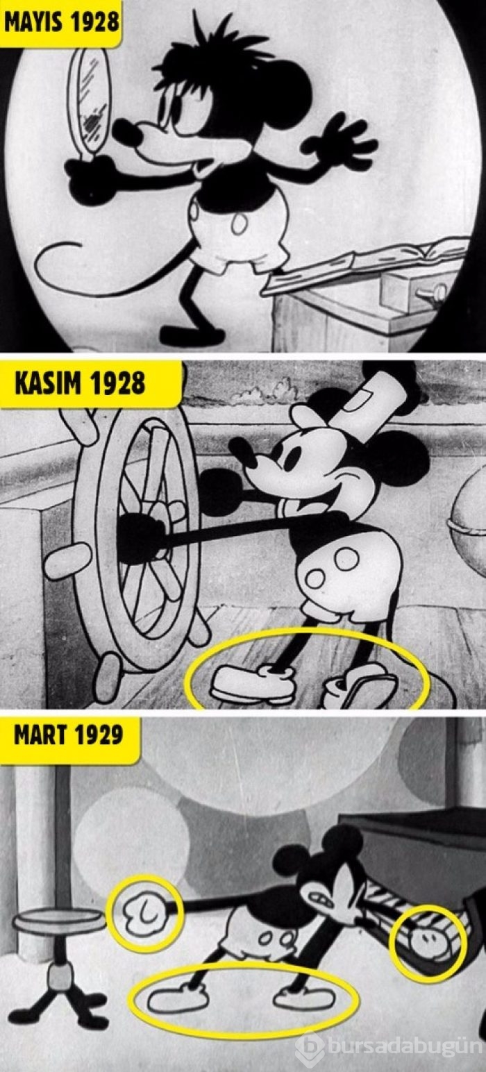 Disney karakterleri neden beyaz eldiven giyerler?