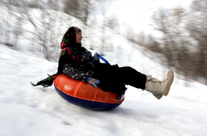 Rusya'daki "Maslenitsa" şenliklerinden kareler