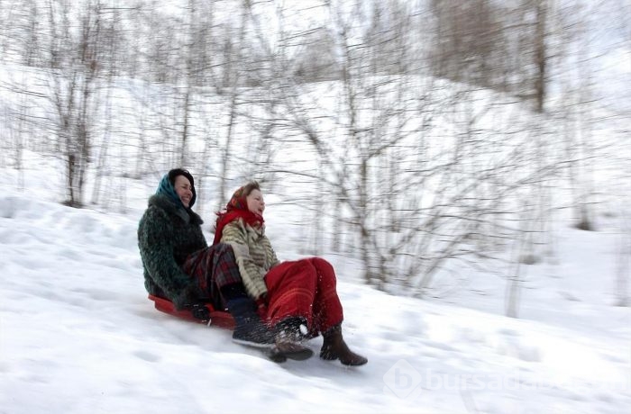 Rusya'daki "Maslenitsa" şenliklerinden kareler