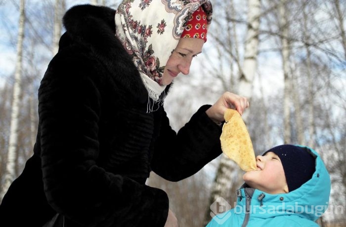 Rusya'daki "Maslenitsa" şenliklerinden kareler