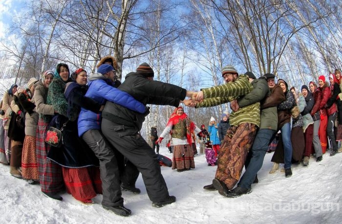 Rusya'daki "Maslenitsa" şenliklerinden kareler