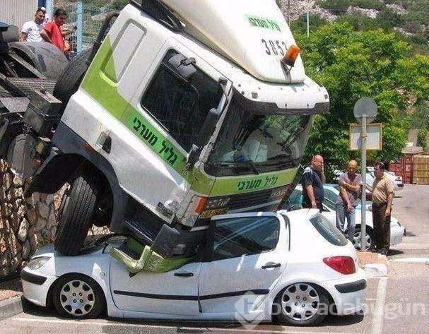 Yok artık diyeceğiniz kazalar!