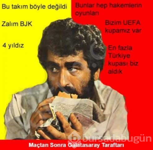 Galatasaray-Beşiktaş derbisi capsleri