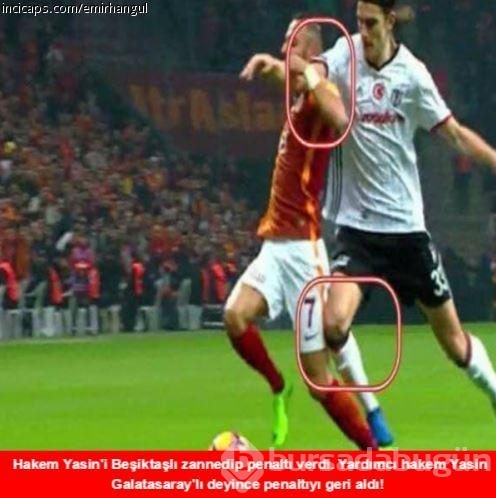Galatasaray-Beşiktaş derbisi capsleri