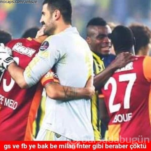 Galatasaray-Beşiktaş derbisi capsleri