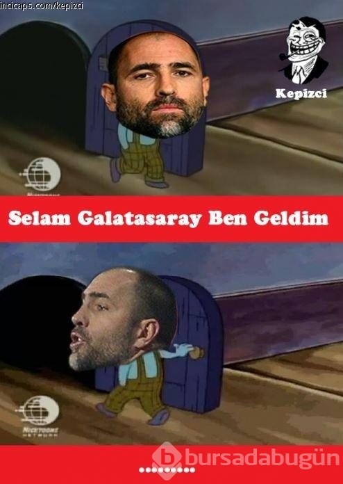 Galatasaray-Beşiktaş derbisi capsleri