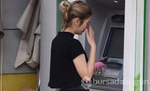 Aleyna Tilki ATM'den para çekemedi
