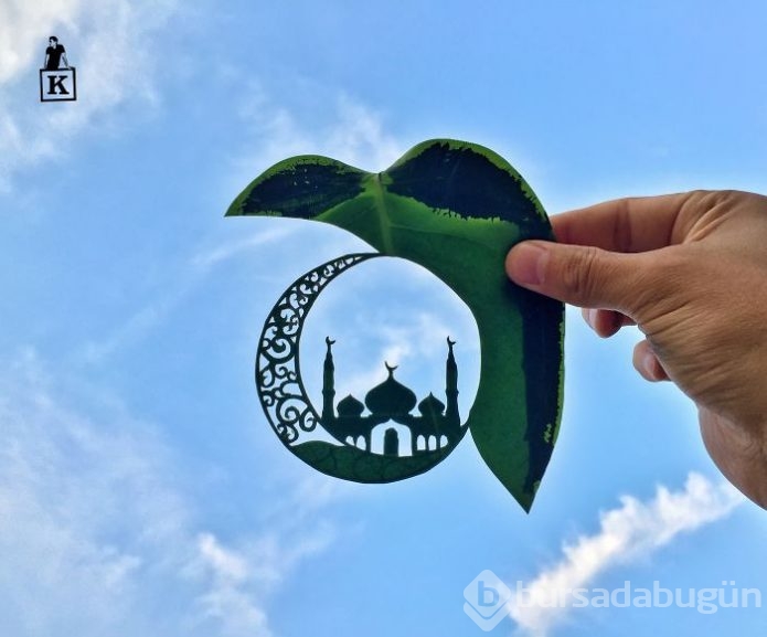 Yaprak kesme sanatından müthiş örnekler