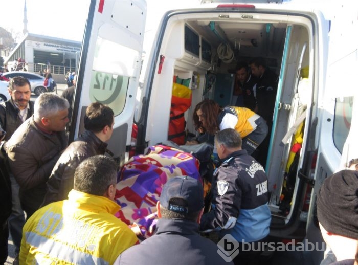 10 dakika suyun altında kaldı, hastaneye kaldırıldı...