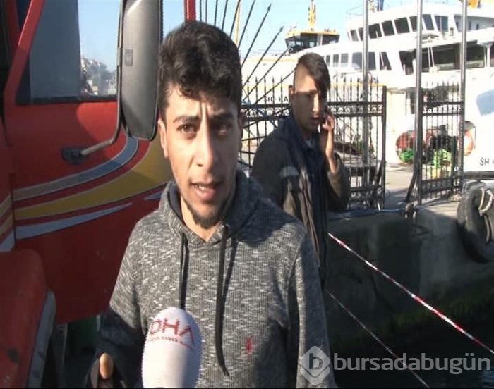 10 dakika suyun altında kaldı, hastaneye kaldırıldı...