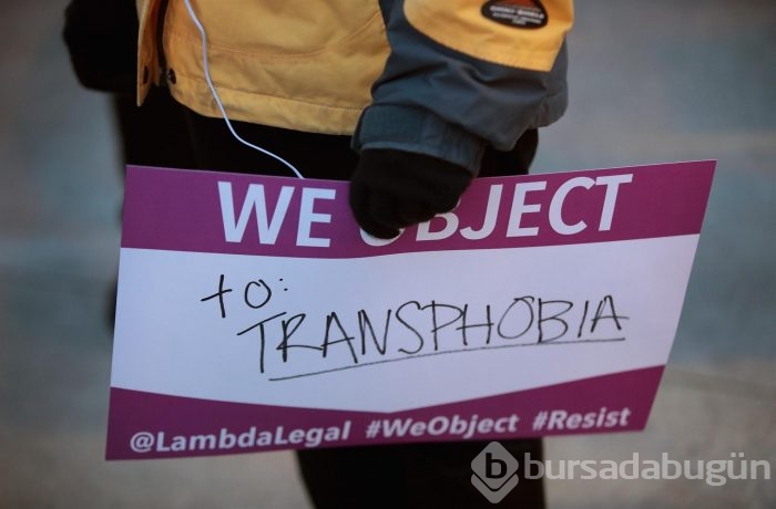 Transseksüeller Trump'ı protesto etti