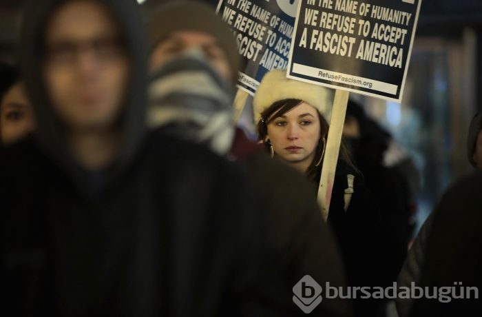 Transseksüeller Trump'ı protesto etti