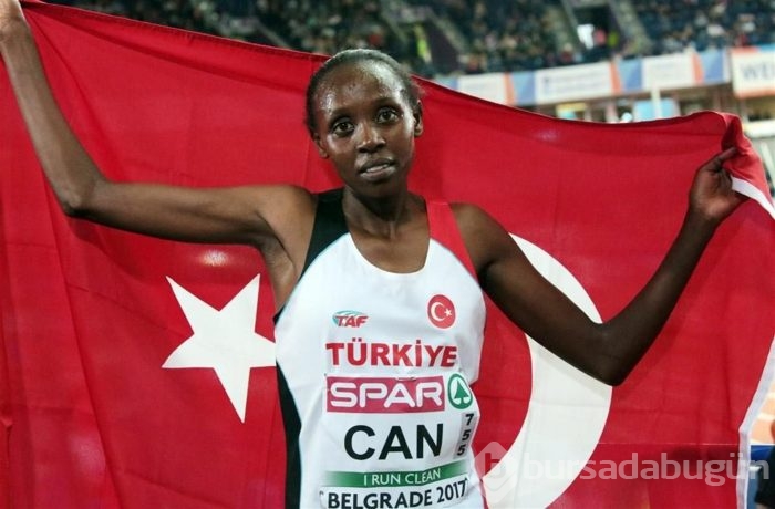 Yasemin Can' gümüş madalyanın sahibi oldu
