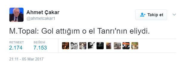 Ahmet Çakar'dan Mehmet Topal'a sert sözler 