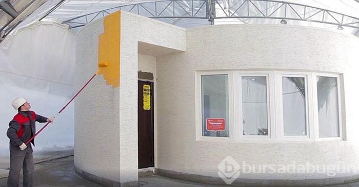 3D yazıcıda 24 saatte yapılan ev!