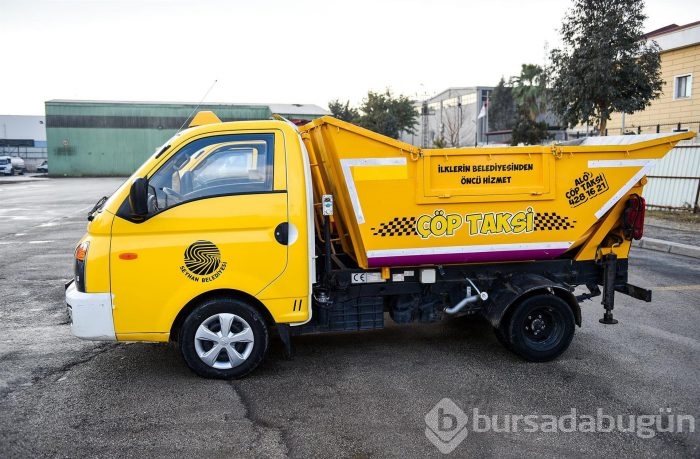 Adana'da çöplere özel taksi uygulaması