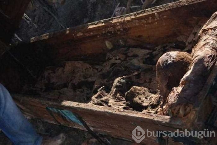 Yol yapımında şans eseri bulundu