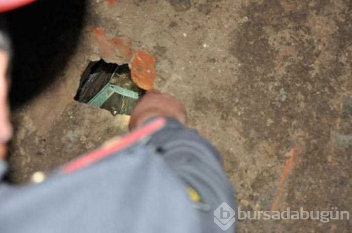 Yol yapımında şans eseri bulundu