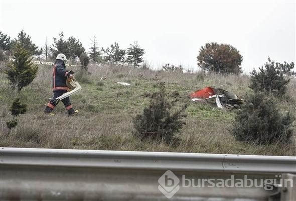 İstanbul'da helikopter düştü! İlk fotoğraflar