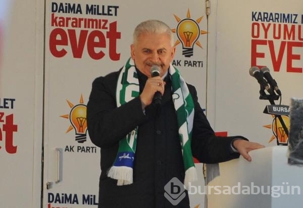 Başbakan Binali Yıldırım Bursa'da