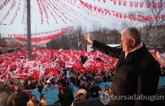 Başbakan Binali Yıldırım Bursa'da