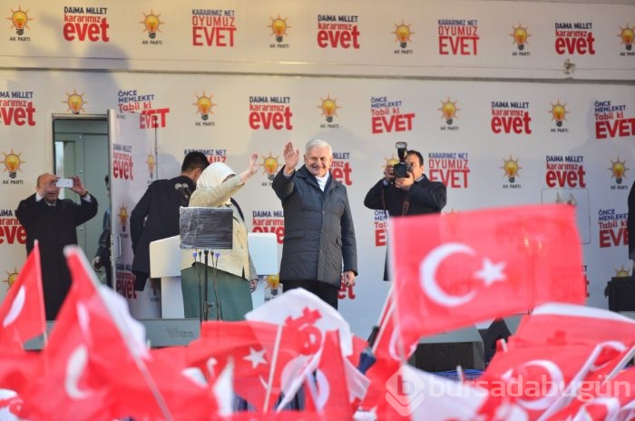 Başbakan Binali Yıldırım Bursa'da