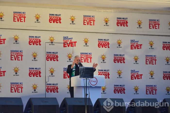 Başbakan Binali Yıldırım Bursa'da