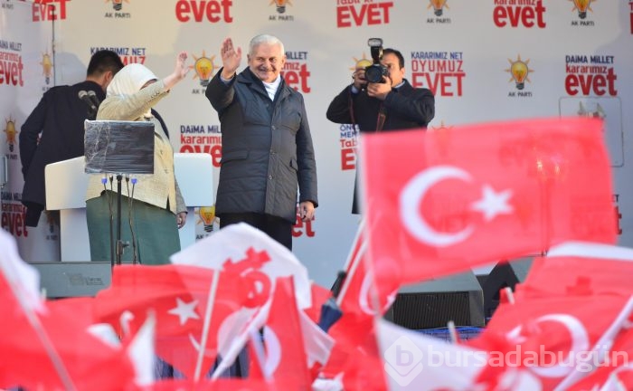 Başbakan Binali Yıldırım Bursa'da