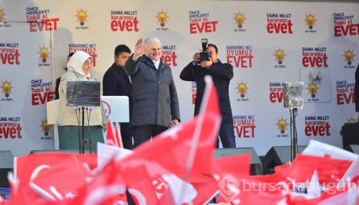 Başbakan Binali Yıldırım Bursa'da