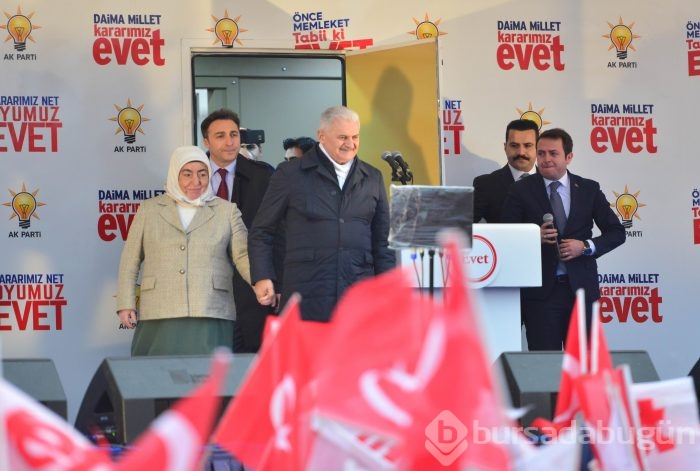 Başbakan Binali Yıldırım Bursa'da