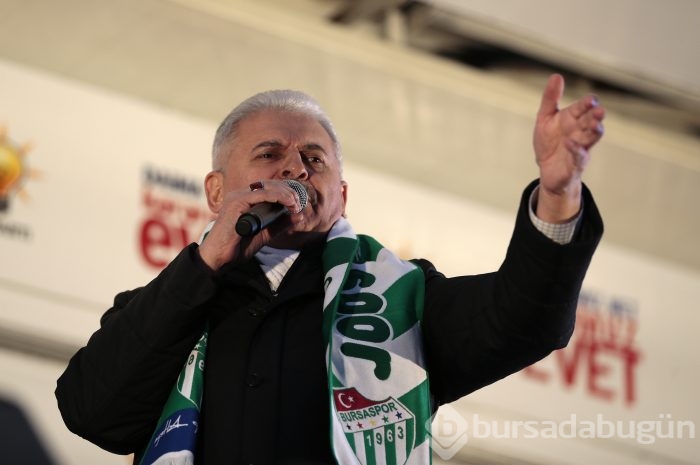 Başbakan Binali Yıldırım Bursa'da