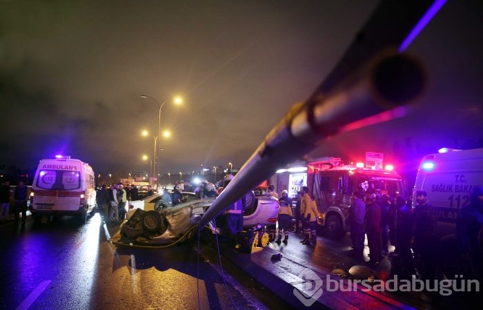 İstanbul'da E-5'te korkunç kaza! 