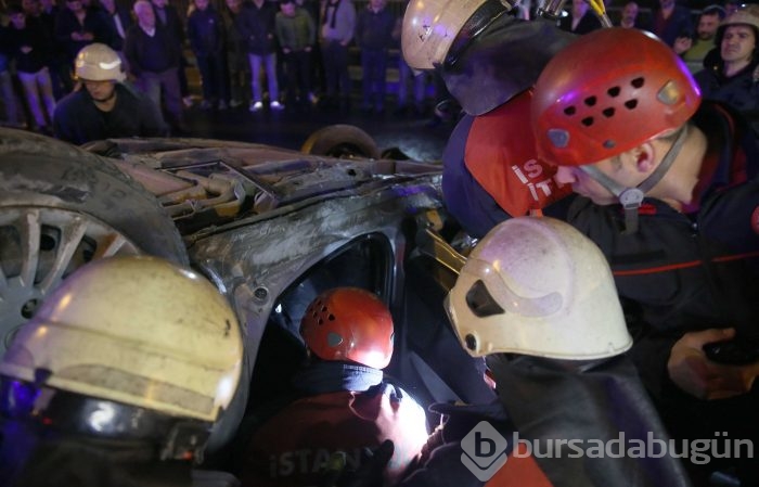 İstanbul'da E-5'te korkunç kaza! 