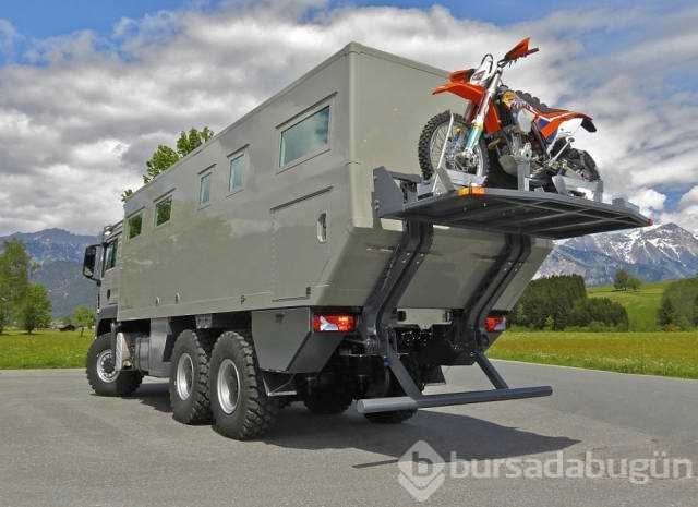 Zenginlerin yeni oyuncağı zırhlı karavan