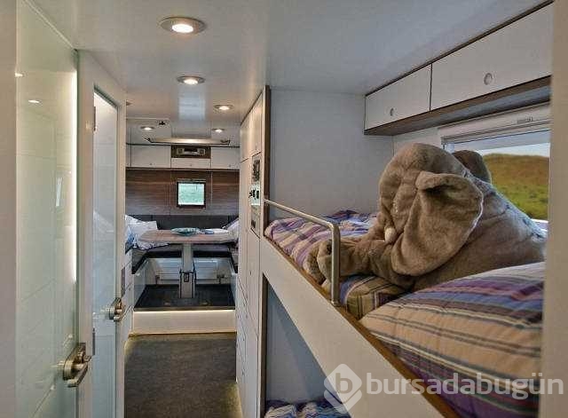 Zenginlerin yeni oyuncağı zırhlı karavan