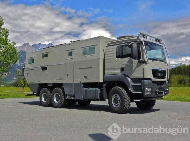 Zenginlerin yeni oyuncağı zırhlı karavan