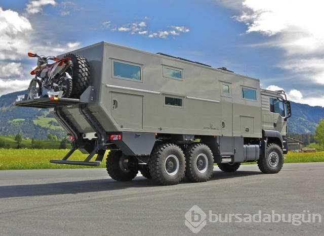 Zenginlerin yeni oyuncağı zırhlı karavan