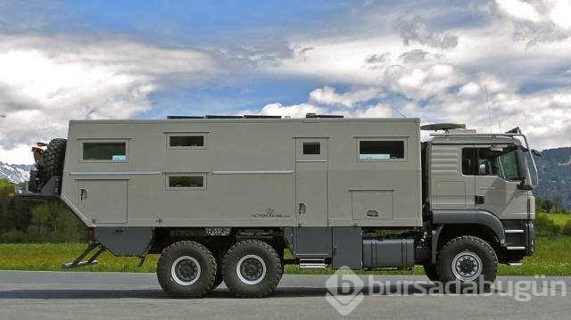 Zenginlerin yeni oyuncağı zırhlı karavan