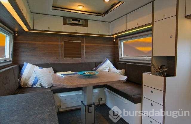 Zenginlerin yeni oyuncağı zırhlı karavan